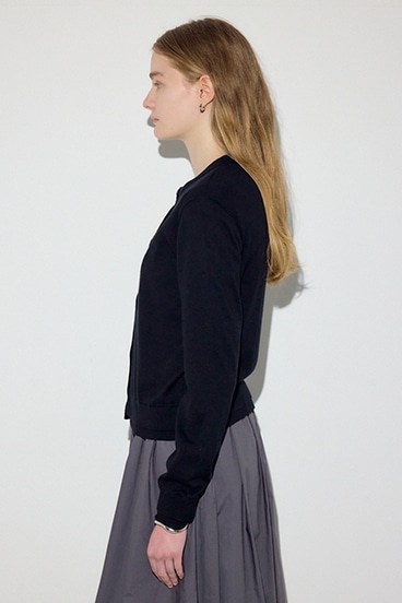 【SS先行アイテム】カシミヤミックスレイヤードニットカーディガン 詳細画像