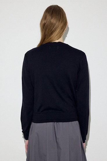 【SS先行アイテム】カシミヤミックスレイヤードニットカーディガン 詳細画像