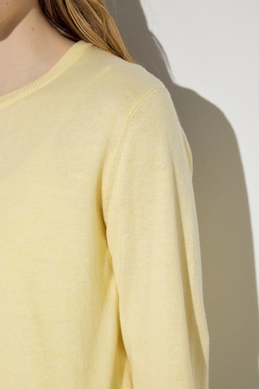 【SS先行アイテム】カシミヤミックスレイヤードニットカーディガン 詳細画像