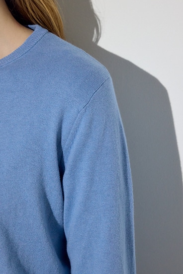 【SS先行アイテム】カシミヤミックスレイヤードニットカーディガン 詳細画像