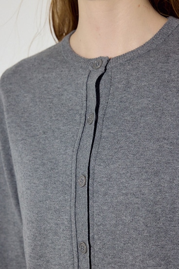 【SS先行アイテム】カシミヤミックスレイヤードニットカーディガン 詳細画像