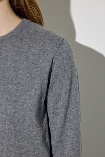 【SS先行アイテム】カシミヤミックスレイヤードニットカーディガン 詳細画像