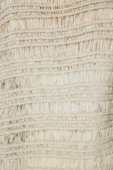 テープヤーンドルマンニットトップス 詳細画像