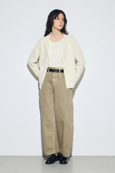 ニットテーラードジャケット 詳細画像