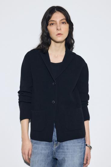 ニットテーラードジャケット