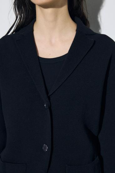 ニットテーラードジャケット 詳細画像