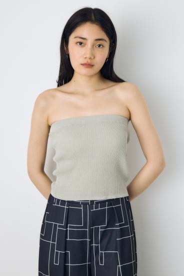 2点セットノースリーブニット(パット付き) 詳細画像
