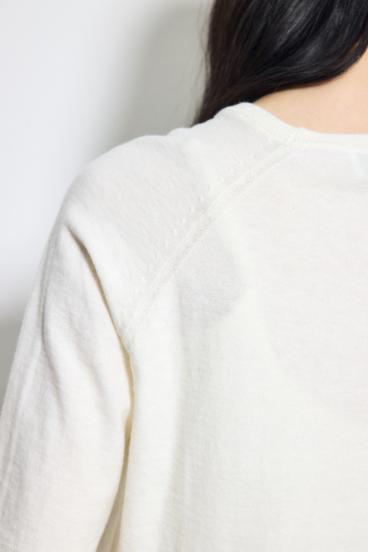 カシミヤミックスハーフスリーブニット 詳細画像