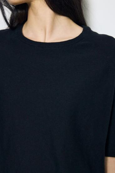 カシミヤミックスハーフスリーブニット 詳細画像