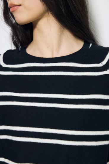 カシミヤミックスハーフスリーブニット 詳細画像