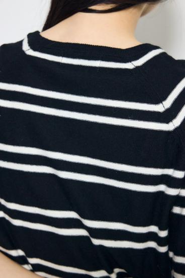 カシミヤミックスハーフスリーブニット 詳細画像