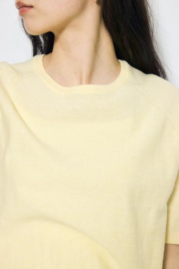 カシミヤミックスハーフスリーブニット 詳細画像