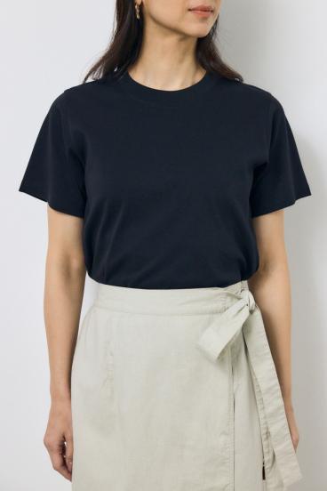 プレミアムコットンベーシック半袖Tシャツ 詳細画像