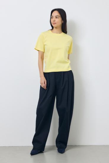 プレミアムコットンベーシック半袖Tシャツ 詳細画像