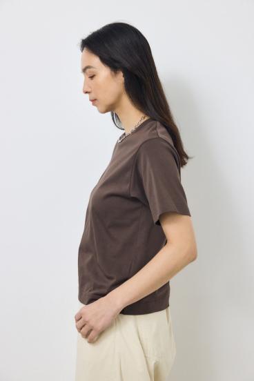 プレミアムコットンベーシック半袖Tシャツ 詳細画像