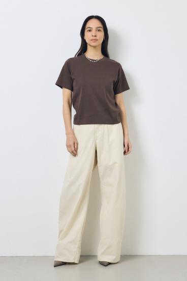 プレミアムコットンベーシック半袖Tシャツ 詳細画像