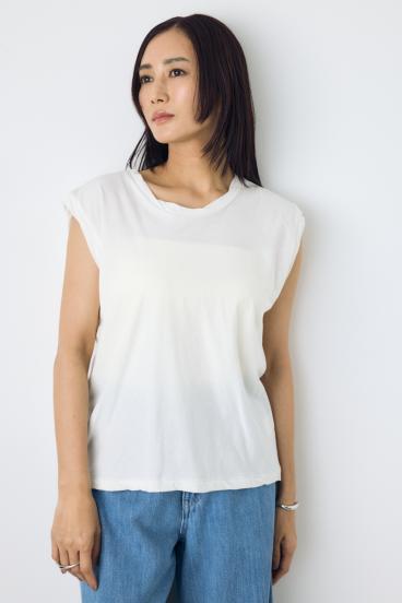 ドライタッチツイストネックタンクトップ 詳細画像