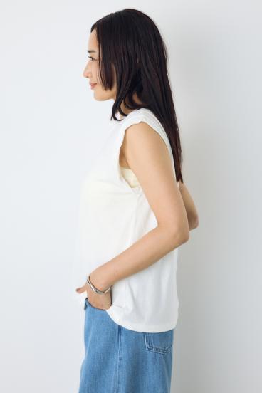 ドライタッチツイストネックタンクトップ 詳細画像