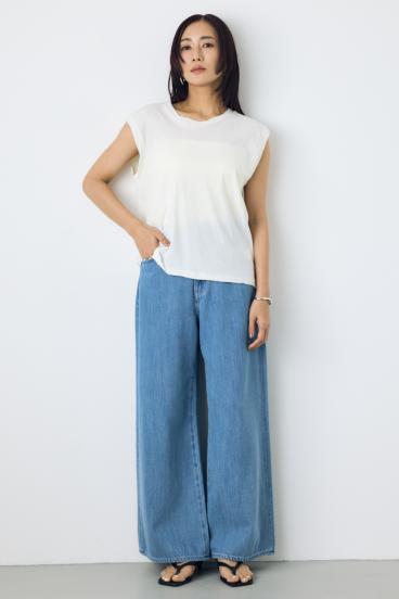 ドライタッチツイストネックタンクトップ 詳細画像