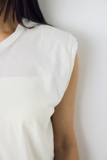 ドライタッチツイストネックタンクトップ 詳細画像