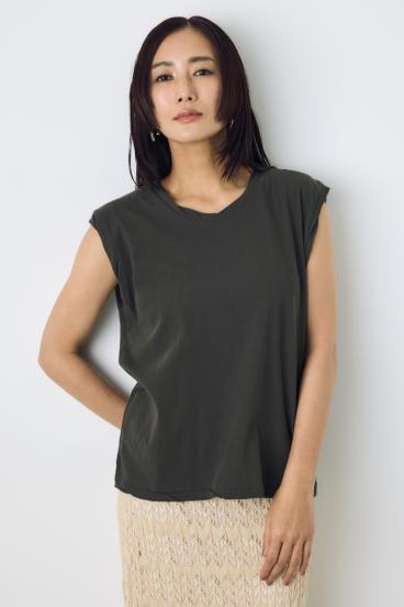 ドライタッチツイストネックタンクトップ