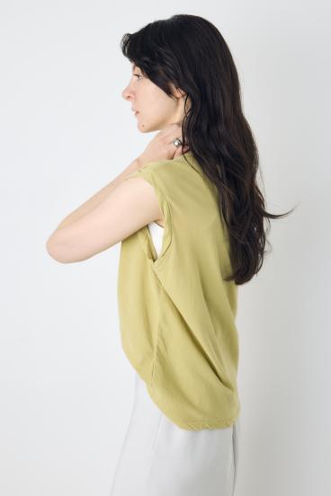 ドライタッチツイストネックタンクトップ 詳細画像