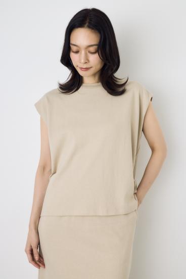 ノースリーブカットトップス 詳細画像