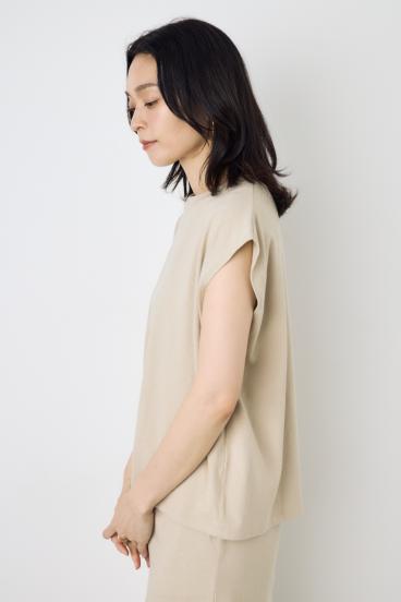 ノースリーブカットトップス 詳細画像