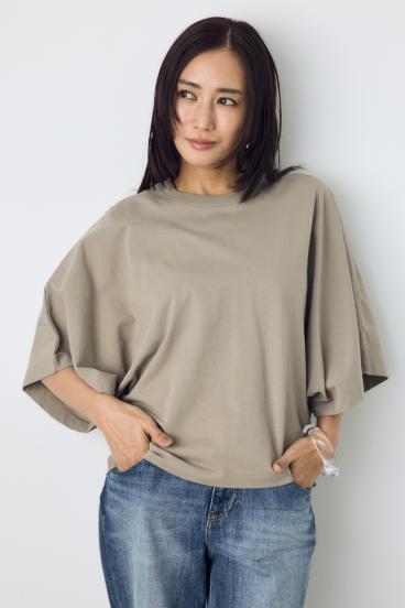 【GOLDEN PRICE 5/10（日）23:59まで】アーバンコットンドルマンTシャツ 詳細画像