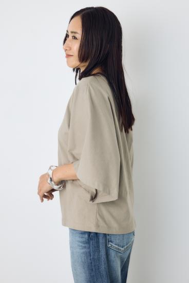 【GOLDEN PRICE 5/10（日）23:59まで】アーバンコットンドルマンTシャツ 詳細画像