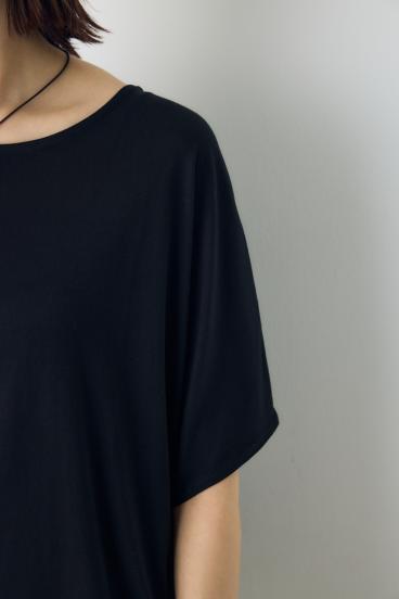ドレープクロップドTシャツ 詳細画像