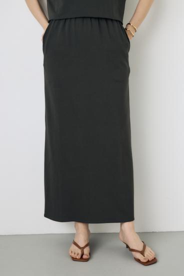 Iラインカットロングスカート