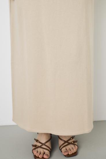 Iラインカットロングスカート 詳細画像