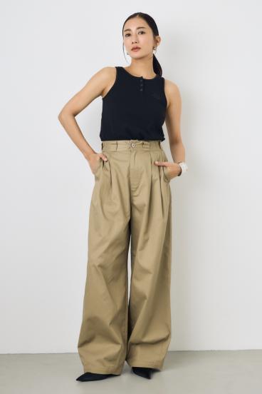 【Dickies&reg;&times;AZUL】カーブパンツ 詳細画像