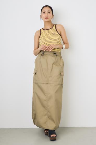 【Dickies&reg;&times;AZUL】カーゴスカート 詳細画像