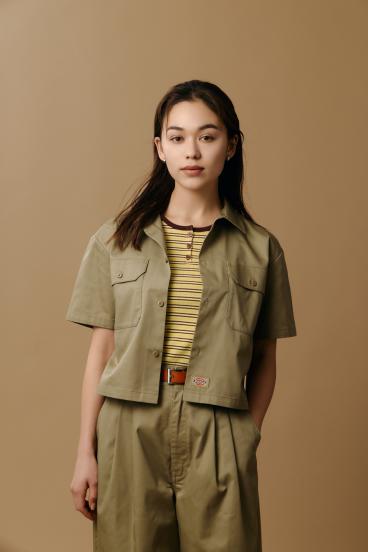 【Dickies&reg;&times;AZUL】ワークシャツ 詳細画像