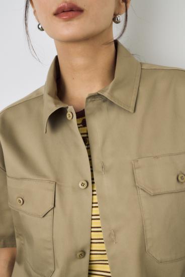 【Dickies&reg;&times;AZUL】ワークシャツ 詳細画像