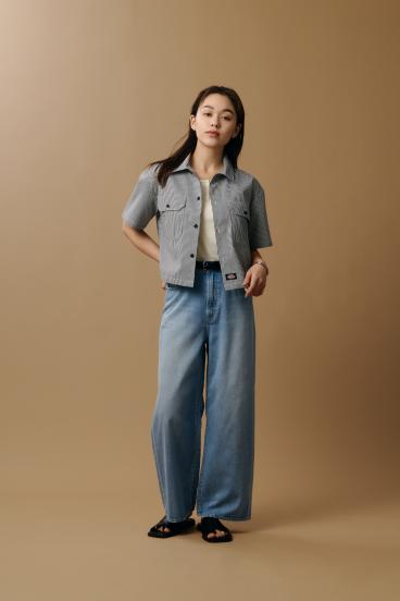 【Dickies&reg;&times;AZUL】ワークシャツ 詳細画像