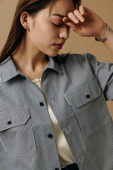 【Dickies&reg;&times;AZUL】ワークシャツ 詳細画像