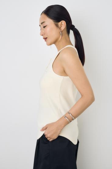 【Dickies&reg;&times;AZUL】ヘンリーネックタンクトップ 詳細画像