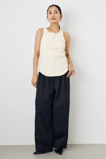 【Dickies&reg;&times;AZUL】ヘンリーネックタンクトップ 詳細画像