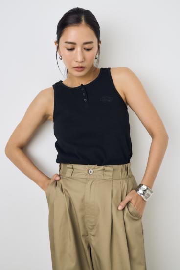 【Dickies&reg;×AZUL】ヘンリーネックタンクトップ