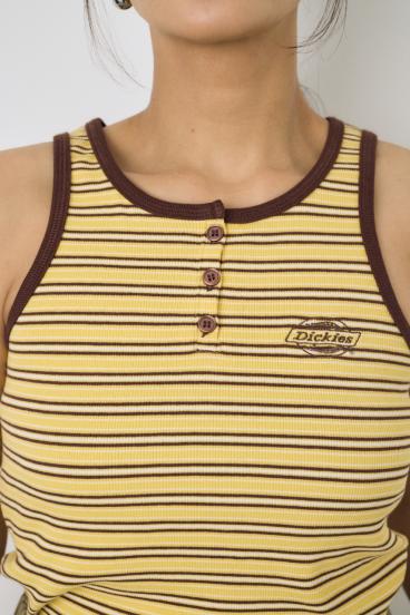 【Dickies&reg;&times;AZUL】ヘンリーネックタンクトップ 詳細画像