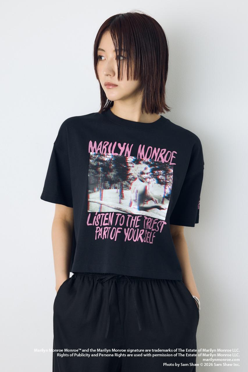 【MARILYN MONROE / AZUL】ポップフォトT