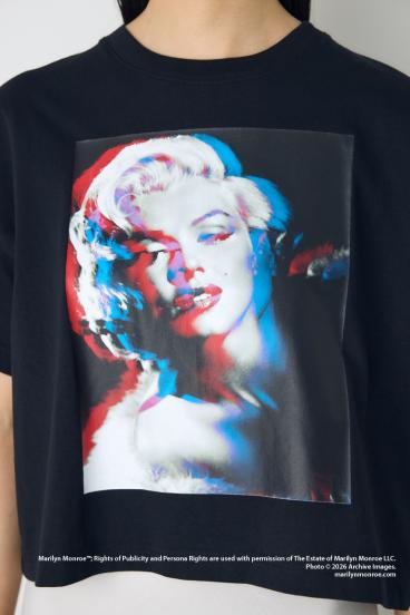 【MARILYN MONROE / AZUL】モノトーンフォトT 詳細画像