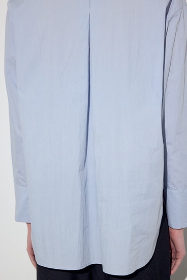 【SS先行アイテム】レイヤードバンドカラーシャツ 詳細画像