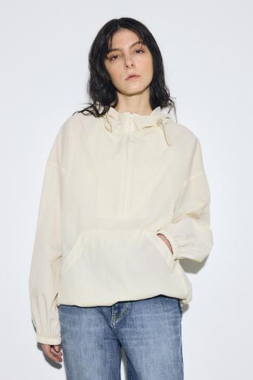 ナイロンアノラックパーカー