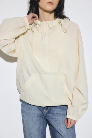 ナイロンアノラックパーカー