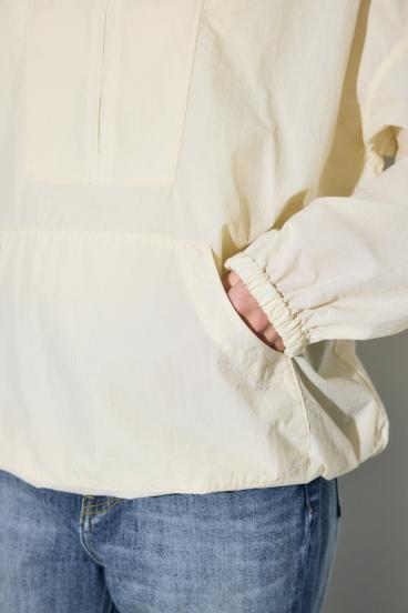 ナイロンアノラックパーカー 詳細画像