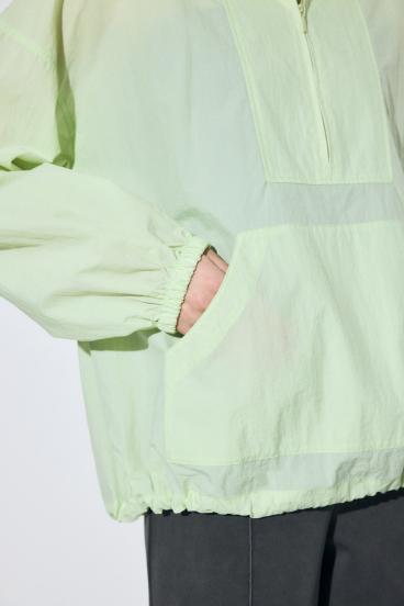 ナイロンアノラックパーカー 詳細画像